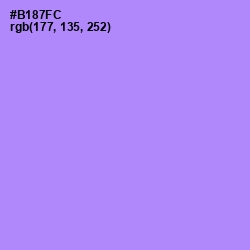 #B187FC - Dull Lavender Color Image