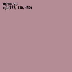 #B18C96 - Del Rio Color Image