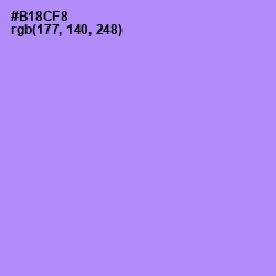 #B18CF8 - Dull Lavender Color Image