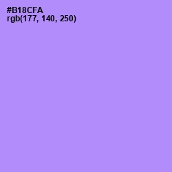 #B18CFA - Dull Lavender Color Image