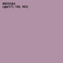 #B191A5 - Amethyst Smoke Color Image