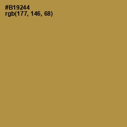 #B19244 - Driftwood Color Image
