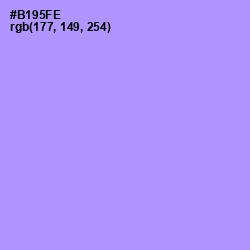 #B195FE - Dull Lavender Color Image
