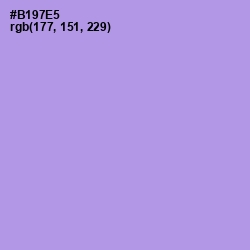 #B197E5 - Dull Lavender Color Image