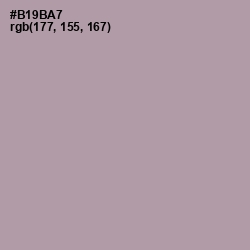 #B19BA7 - Amethyst Smoke Color Image