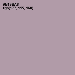 #B19BA8 - Amethyst Smoke Color Image