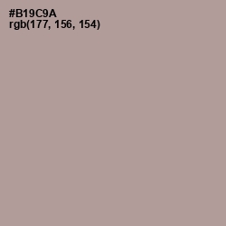 #B19C9A - Thatch Color Image