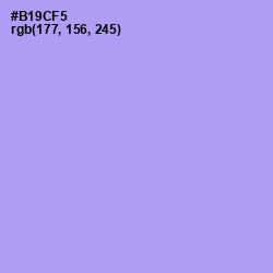 #B19CF5 - Dull Lavender Color Image