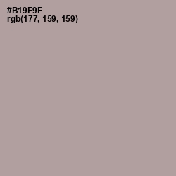 #B19F9F - Thatch Color Image