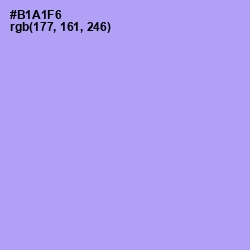 #B1A1F6 - Biloba Flower Color Image