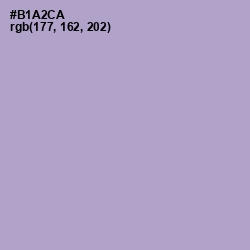 #B1A2CA - London Hue Color Image