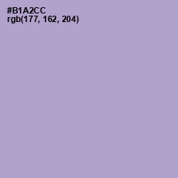 #B1A2CC - London Hue Color Image