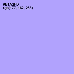 #B1A2FD - Biloba Flower Color Image