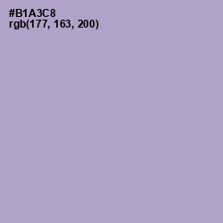 #B1A3C8 - London Hue Color Image