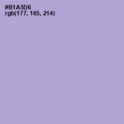 #B1A5D6 - Cold Purple Color Image