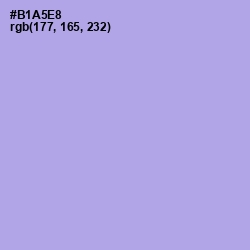 #B1A5E8 - Biloba Flower Color Image