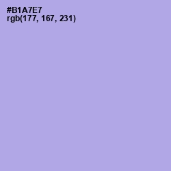 #B1A7E7 - Biloba Flower Color Image