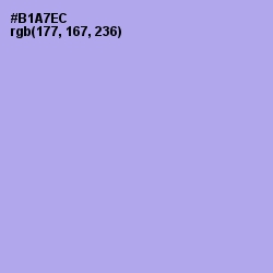 #B1A7EC - Biloba Flower Color Image