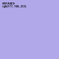 #B1A8E9 - Biloba Flower Color Image