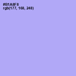 #B1A8F8 - Biloba Flower Color Image