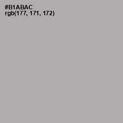 #B1ABAC - Silver Chalice Color Image