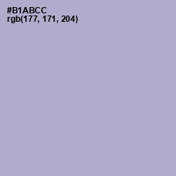 #B1ABCC - London Hue Color Image