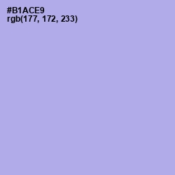 #B1ACE9 - Biloba Flower Color Image