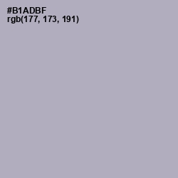 #B1ADBF - Bombay Color Image