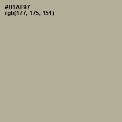 #B1AF97 - Taupe Gray Color Image