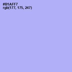 #B1AFF7 - Perano Color Image