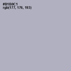 #B1B0C1 - Chatelle Color Image