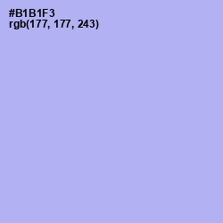 #B1B1F3 - Perano Color Image