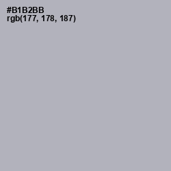 #B1B2BB - Nobel Color Image