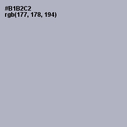 #B1B2C2 - Chatelle Color Image