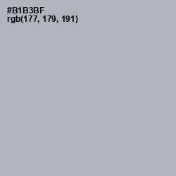 #B1B3BF - Nobel Color Image