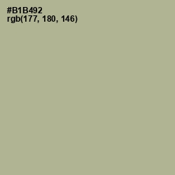 #B1B492 - Heathered Gray Color Image