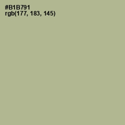 #B1B791 - Heathered Gray Color Image