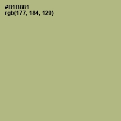 #B1B881 - Swamp Green Color Image