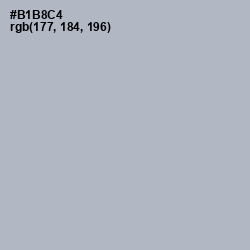 #B1B8C4 - French Gray Color Image