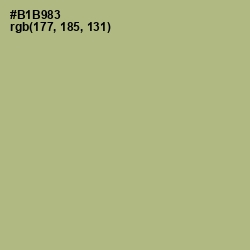 #B1B983 - Swamp Green Color Image