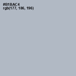 #B1BAC4 - French Gray Color Image