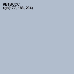 #B1BCCC - French Gray Color Image