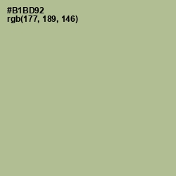 #B1BD92 - Heathered Gray Color Image