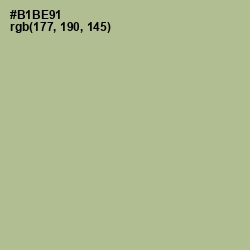 #B1BE91 - Heathered Gray Color Image