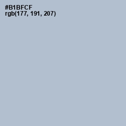 #B1BFCF - French Gray Color Image