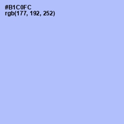 #B1C0FC - Spindle Color Image