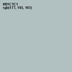 #B1C1C1 - Submarine Color Image