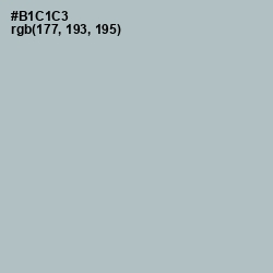 #B1C1C3 - Submarine Color Image