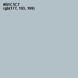 #B1C1C7 - Submarine Color Image