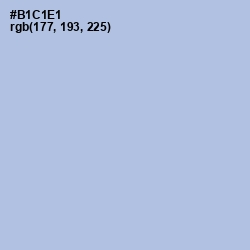 #B1C1E1 - Spindle Color Image